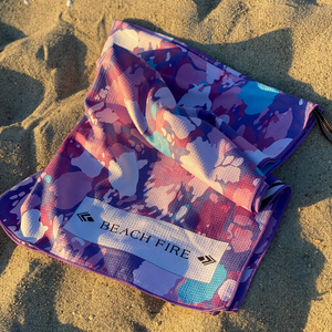 The Camo Sea Glass Beach Towel